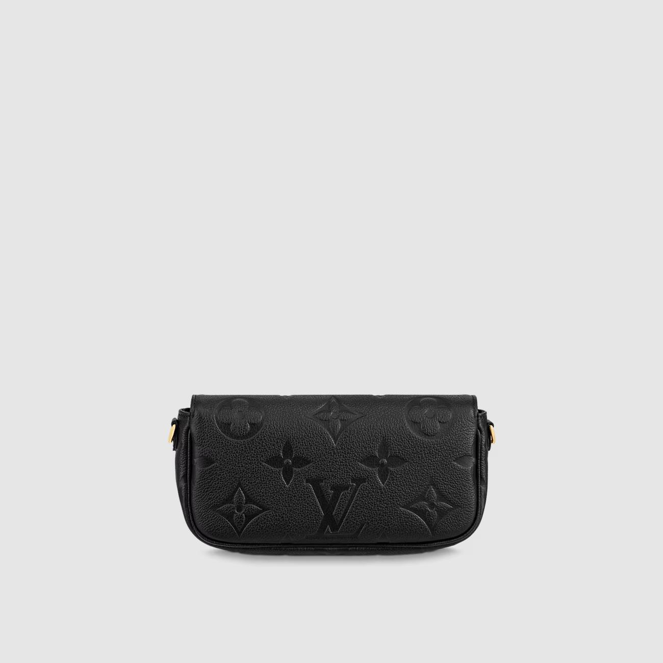 Túi Louis Vuitton Ivy Monogram Empreinte Nữ Đen